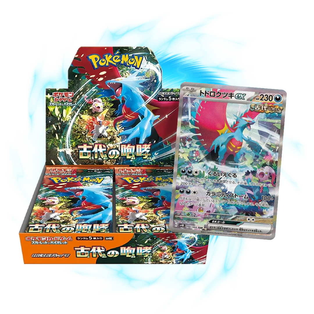 Pokemon Ancient Roar sv4K Japanese Booster Box