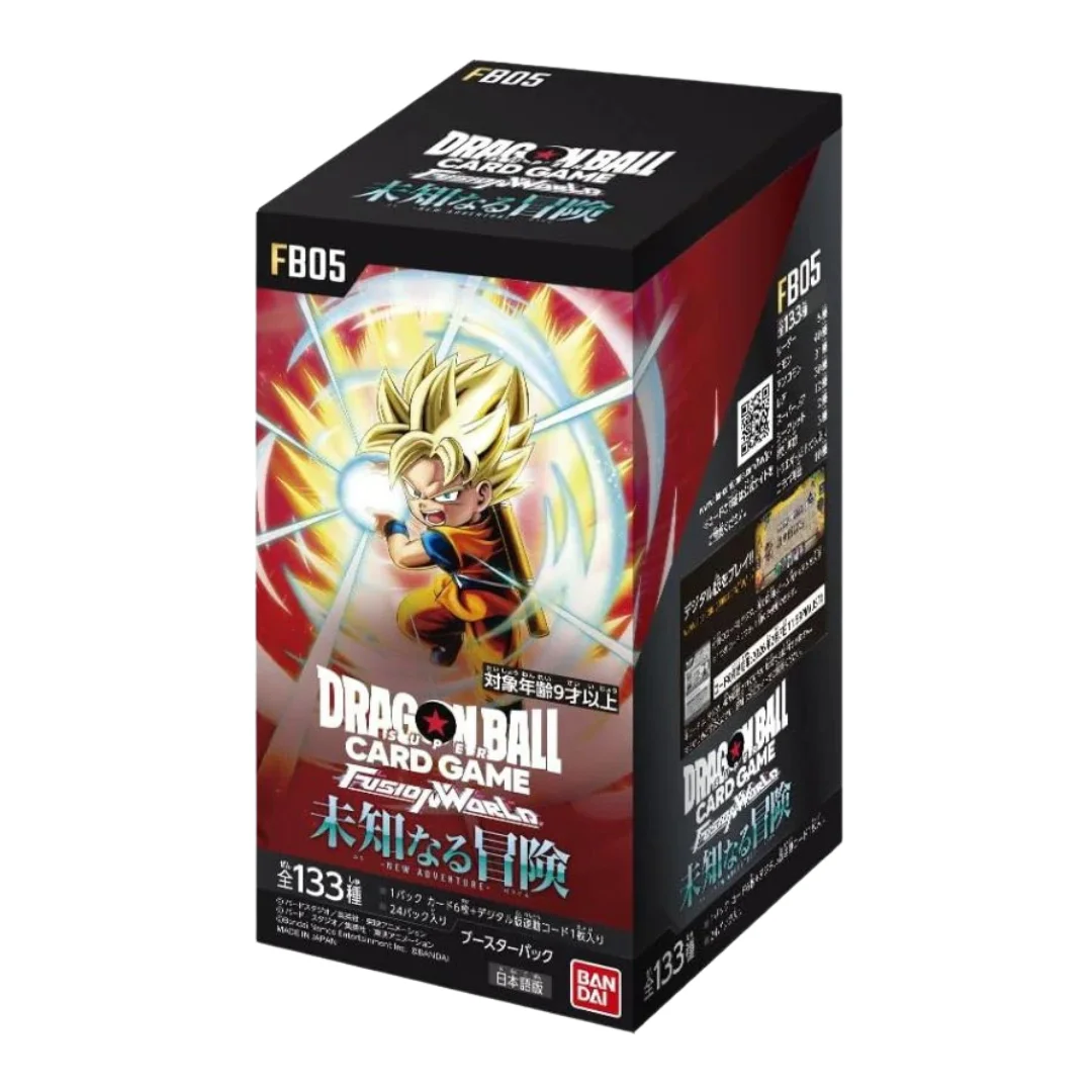 Dragon Ball FB05 – Fusion World New Adventure Booster Box 24 buste (JP)