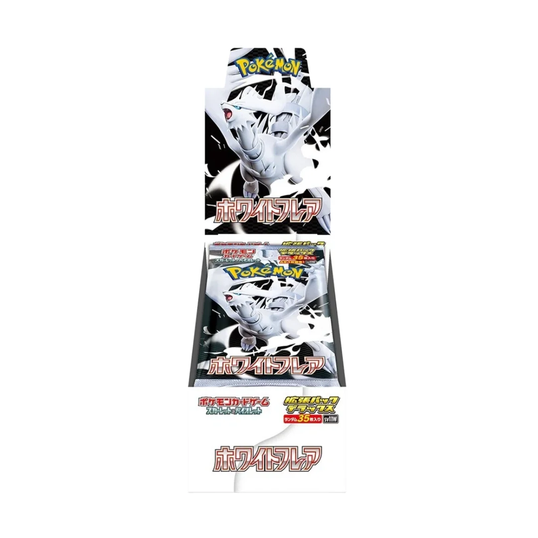 Pokemon White Flare Deluxe Display – 4 Buste (JP)