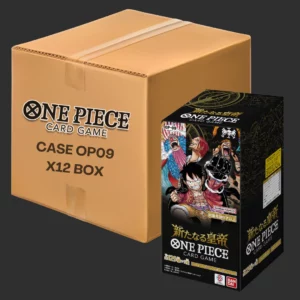 Case One Piece - OP 09 Four Emperors (JAP) - 12 Booster box da 24 Buste