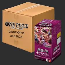 Case One Piece - OP 11 Fist of Godspeed (JAP) - 12 Booster box da 24 Buste
