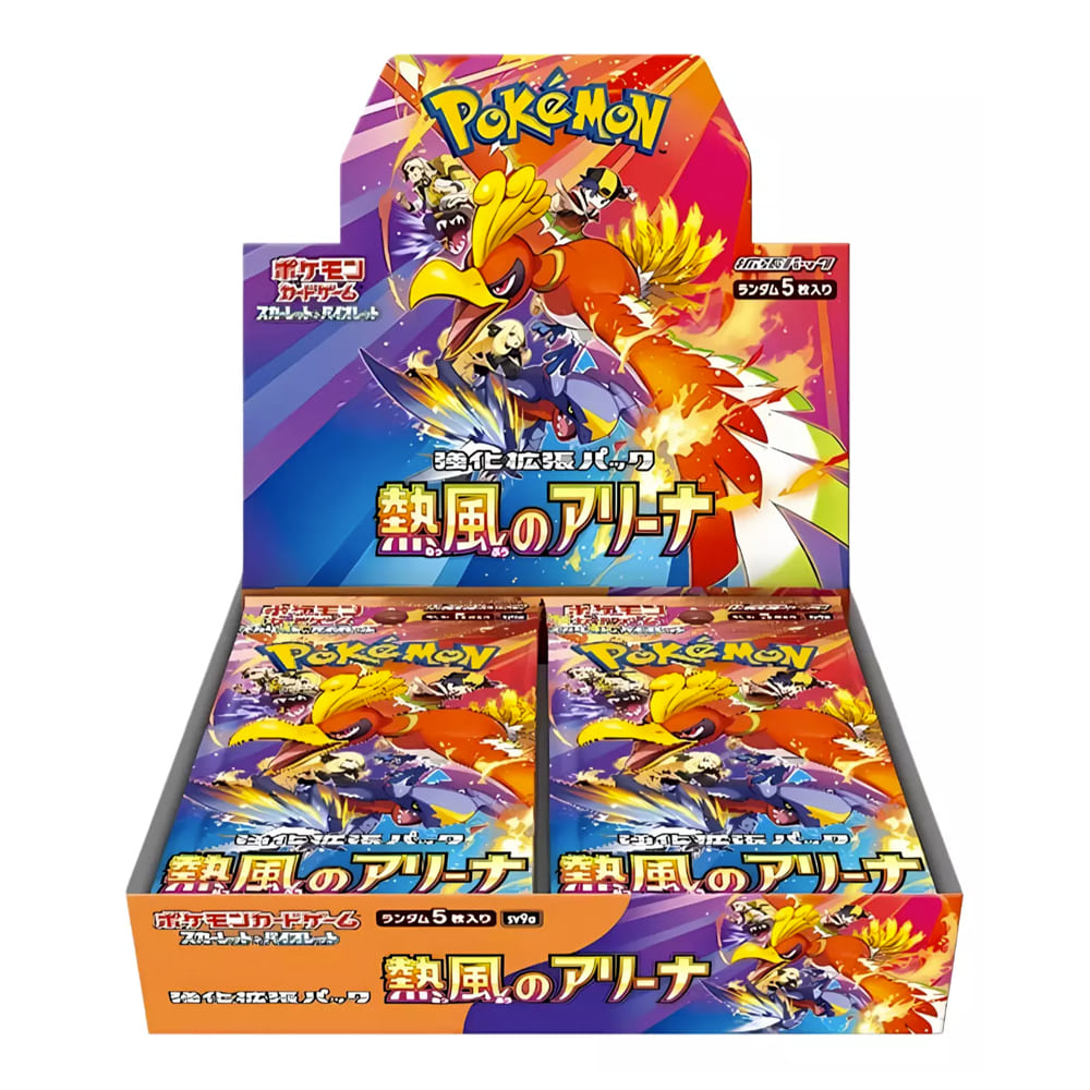 Pokemon Heat Wave Arena Display – 30 Buste (JP)